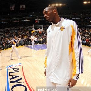 Official 2009 NBA Laker Champ Warm Up jacket